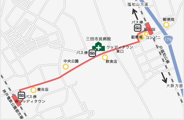 駅からのアクセスマップ