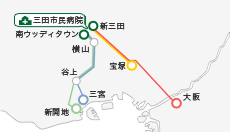 電車ｱｸｾｽﾏｯﾌﾟ